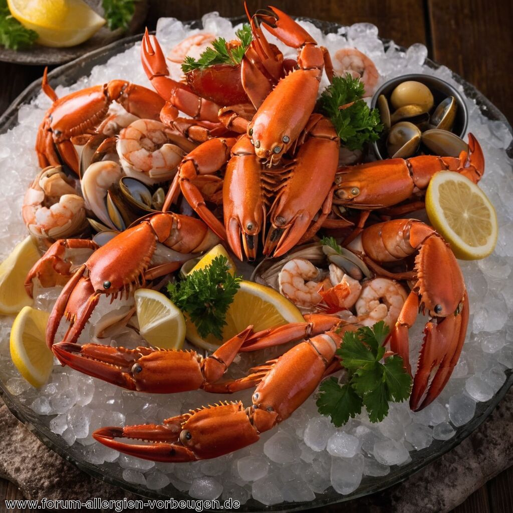 Allergie Krabben » Wichtige Infos für Meeresfrüchte-Liebhaber