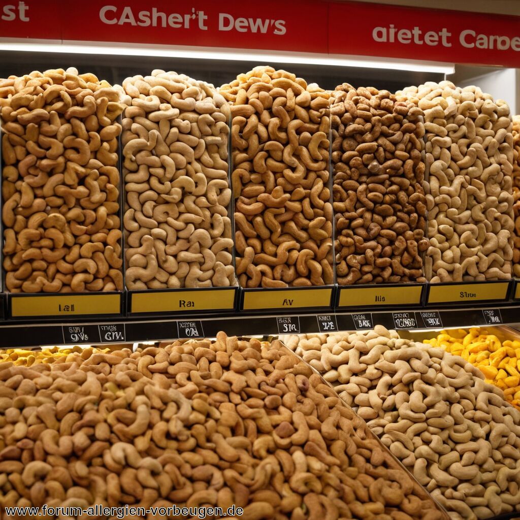 Allergie Cashew » Hinweise für Allergiker