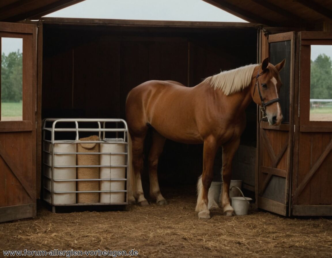 Regelmäßige Reinigung von Stall und Zubehör - Allergie Pferdehaare » Wichtige Hinweise für Pferdefreunde