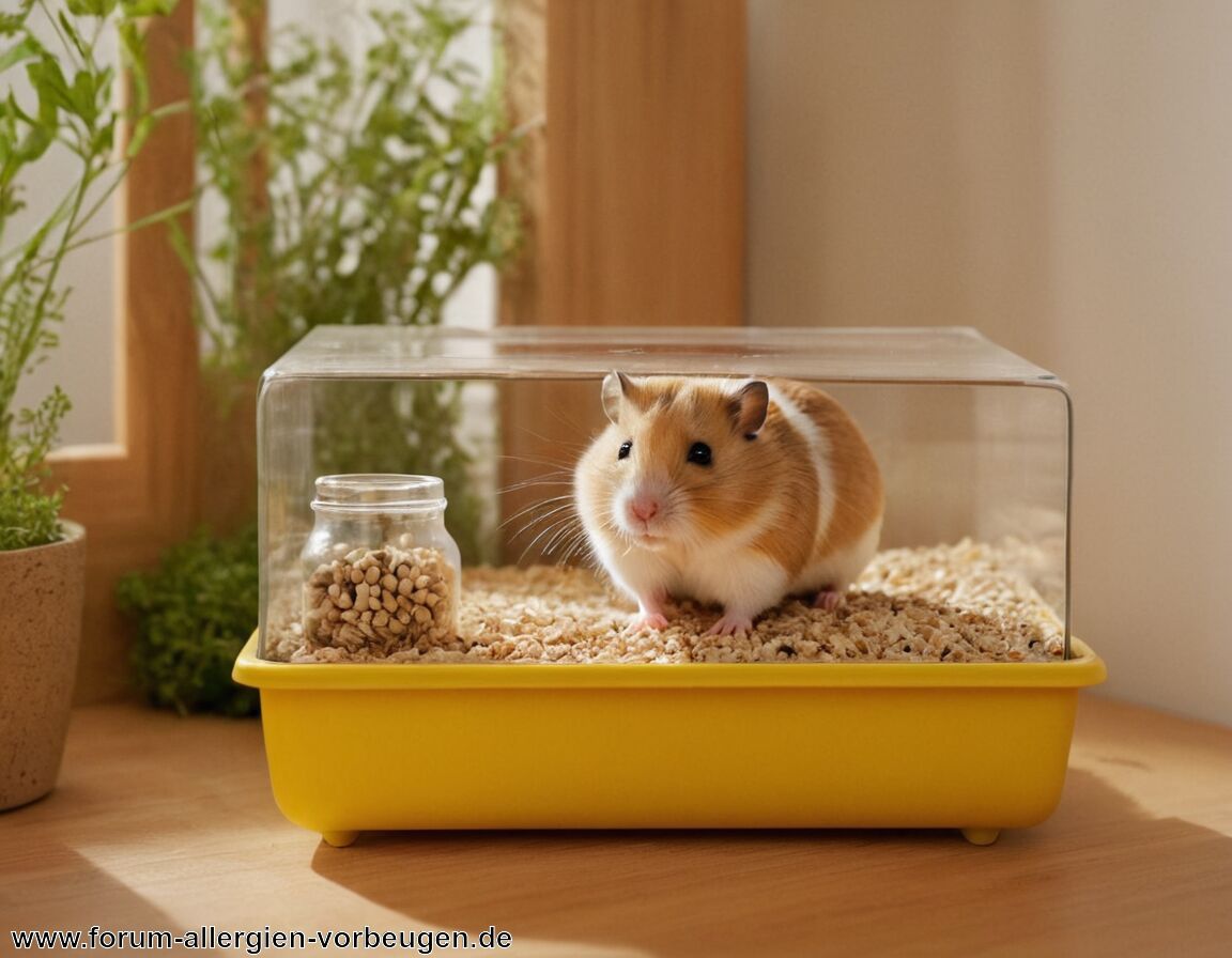Reinigung und Pflege für Allergikerhamster   - Allergie Hamster » Ein Ratgeber für Halter