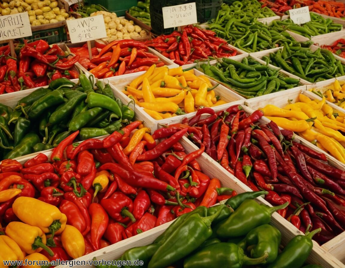 Lebensmittel zu meiden bei Allergie   - Allergie Paprika » Alles über die Allergie