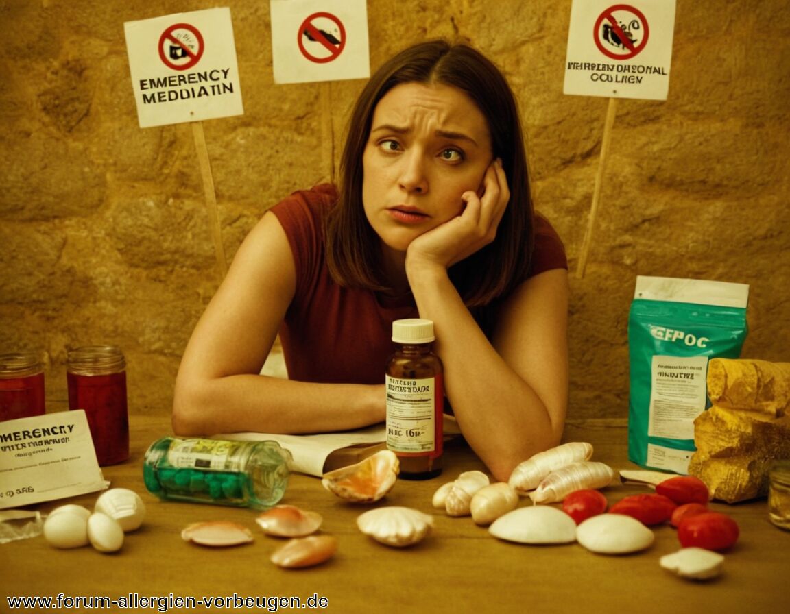 Notfallmedikation bei schweren Reaktionen bereitstellen   - Allergie Muscheln » Was du beachten musst