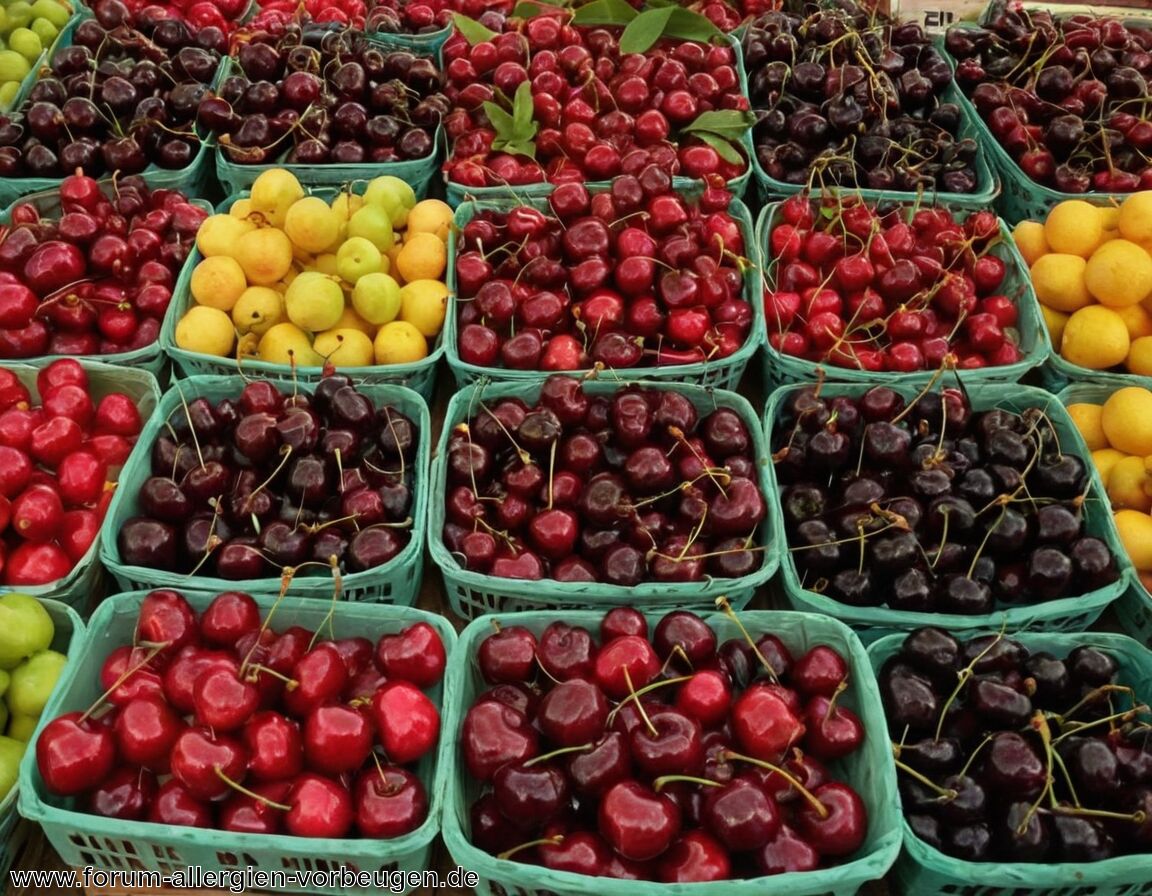 Vermeidung von Kirschen und verwandten Produkten - Allergie Kirsche » Fakten über diese Allergie