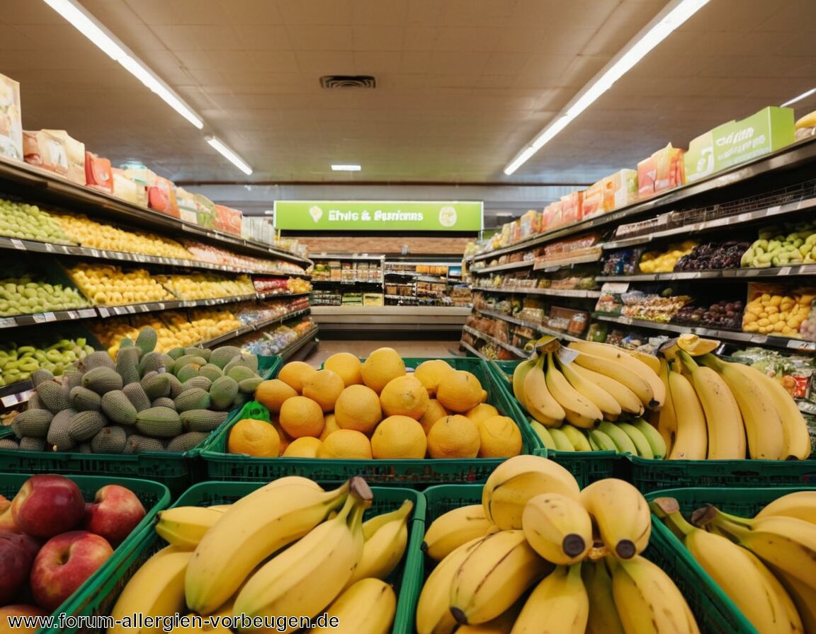Zutatenlisten sorgfältig lesen   - Allergie Banane » Tipps für Allergiker
